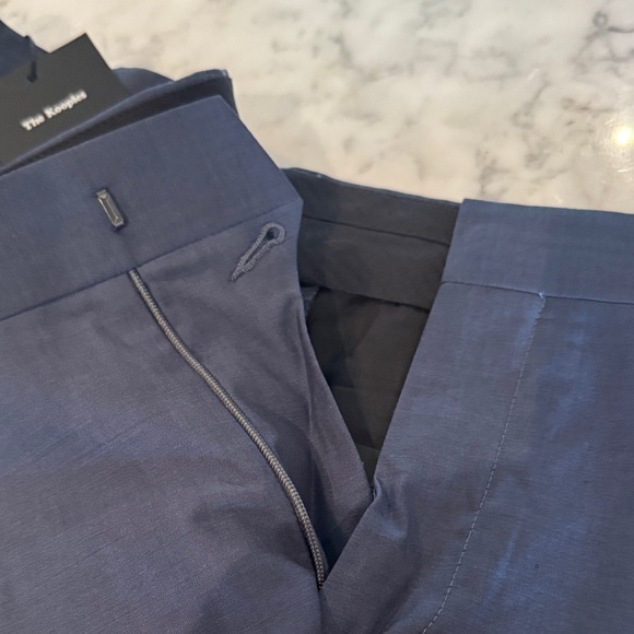 The Kooples Men's Dark Blue Dress Pants (not navy) size 52 EU 34 US - Trim